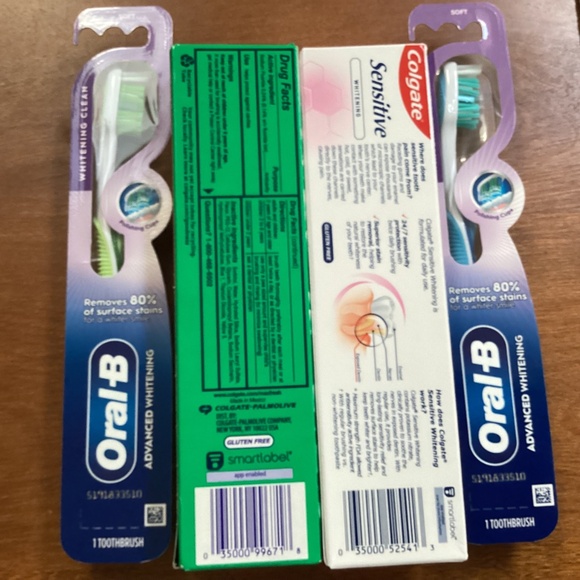 Colgate Toothpastes and Oral-B Toothbrushes Bundle New - Picture 6 of 7